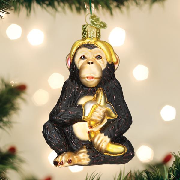 Coming Soon!! Chimpanzee Ornament