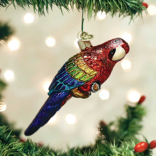 Coming Soon! Tropical Parrot Ornament