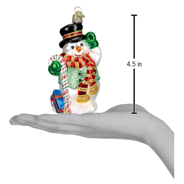 OWC Candy Cane Snowman