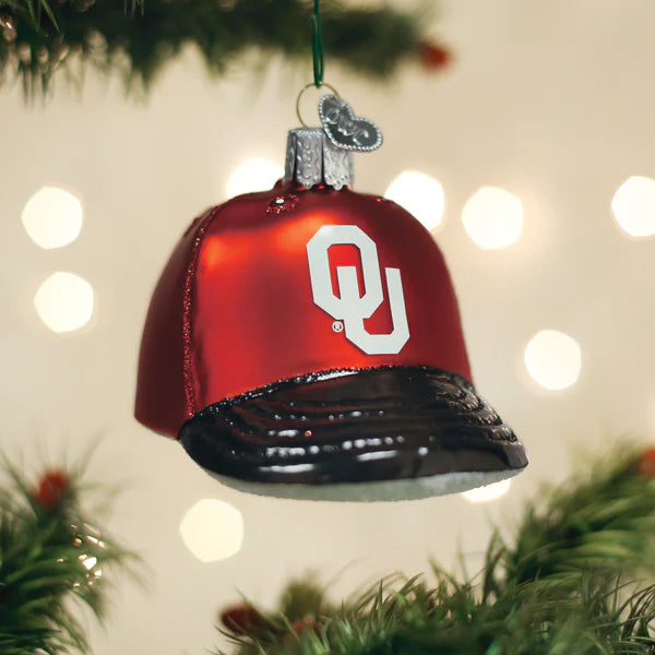 Coming Soon!!! Oklahoma Baseball Cap Ornament