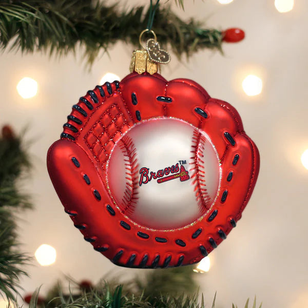 Coming Soon!!! Atlanta Braves Baseball Mitt Ornament