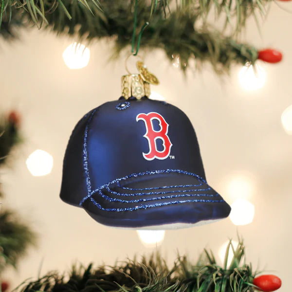 Coming Soon!!! Red Sox Baseball Cap Ornament