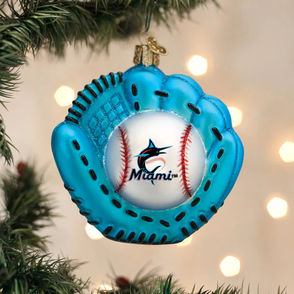 Coming Soon!!! Marlins Baseball Mitt Ornament