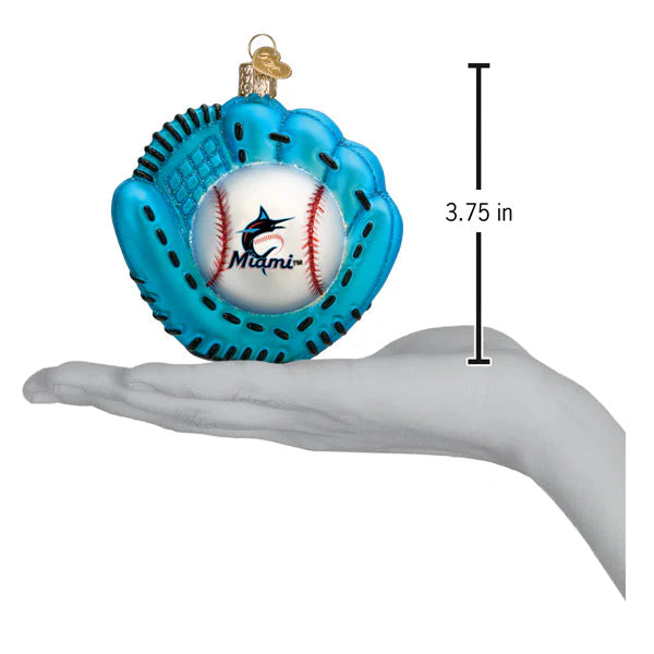 OWC-Marlins Baseball Mitt