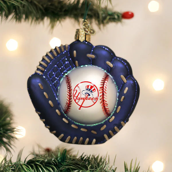 Coming Soon!!!  Yankees Baseball Mitt Ornament