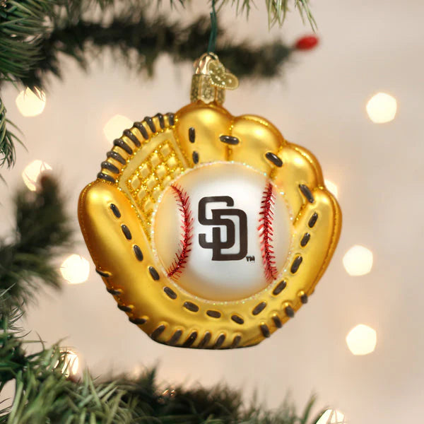 Coming Soon!!! Padres Baseball Mitt Ornament