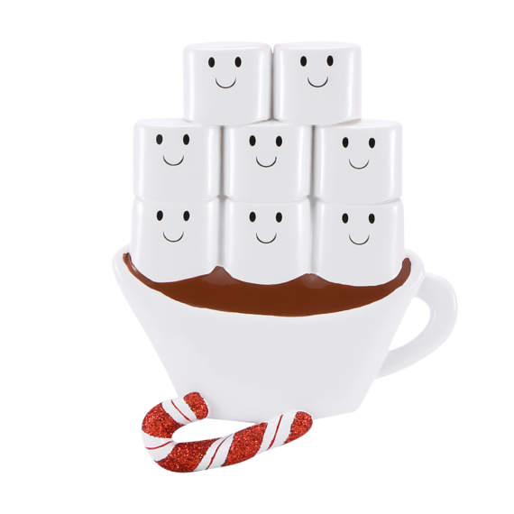 Marshmallow Family of 8