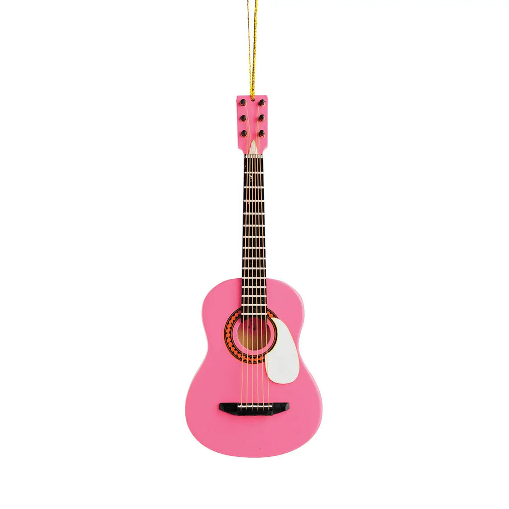 Coming Soon! Pink Acoustic Guitar ornament