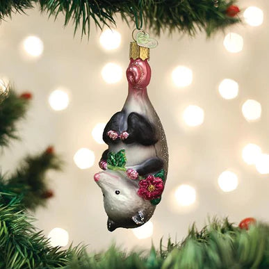 Blossom Opossum Ornament