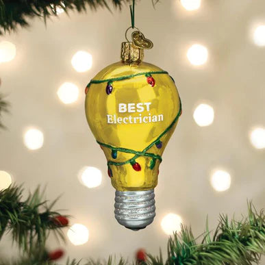 Best Electrician Ornament