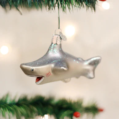 Old World Christmas Shark Ornament
