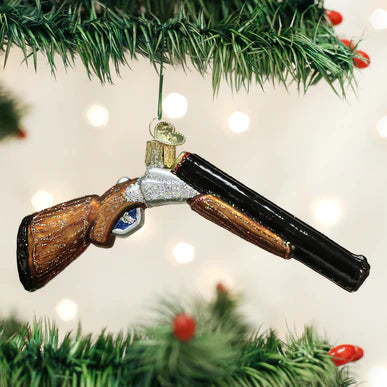 Old World Christmas Shotgun Ornament