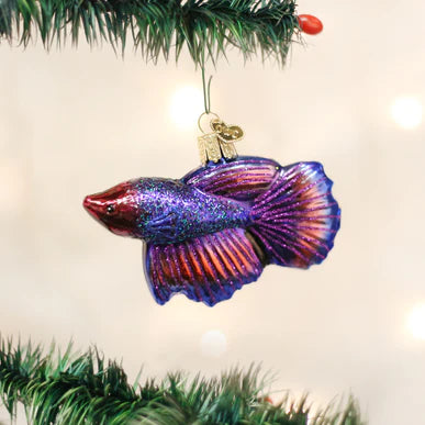 COMING SOON! Old World Christmas Betta Fish Ornament