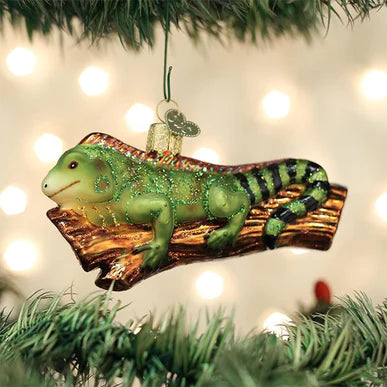 Old World Christmas Iguana Ornament