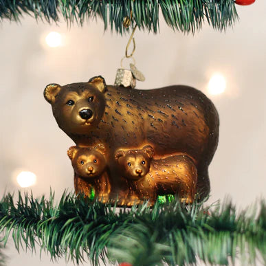 OWC - Bear with Cubs Ornament