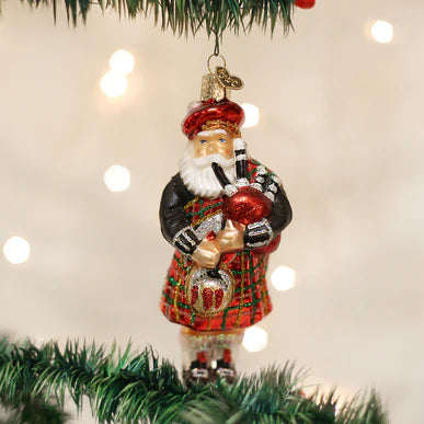 OWC - Highland Santa Ornament