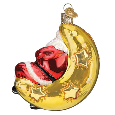 OWC - Moonlight Santa Ornament