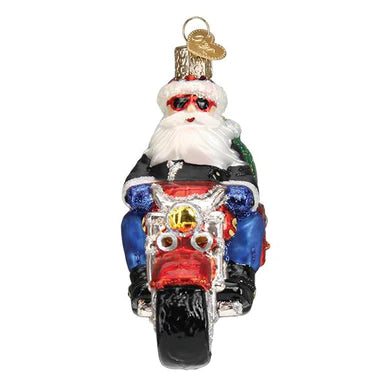 OWC - Biker Santa Ornament
