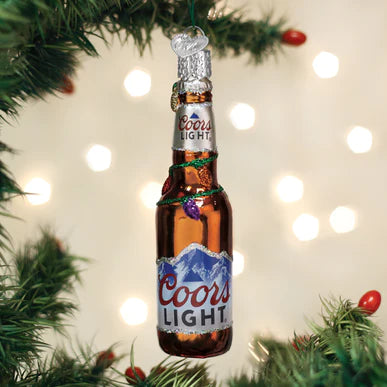 Christmas Coors Light Bottle or Six Pack
