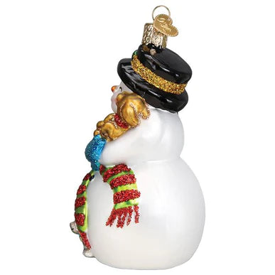 OWC - Snowman With Playful Pets