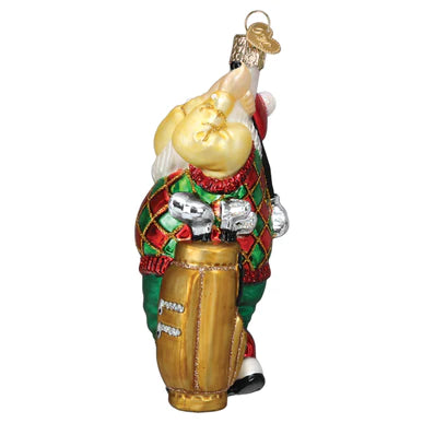 OWC-Golfing Santa Ornament