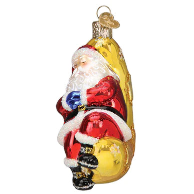 OWC - Moonlight Santa Ornament