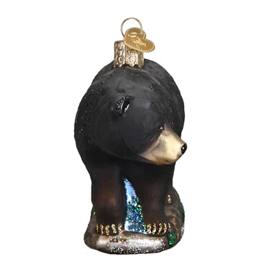 Old World Christmas Black Bear Ornament