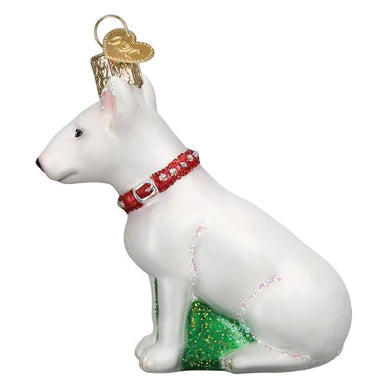 Old World Christmas Bull Terrier Ornament