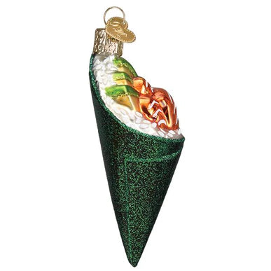 Old World Christmas Sushi Hand Roll Ornament
