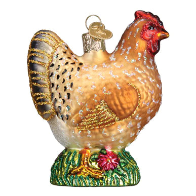 Old World Christmas Spring Chicken Ornament