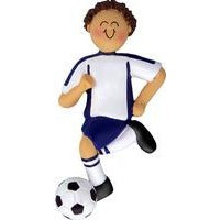 Soccer Player Ornament - 16 Variations
