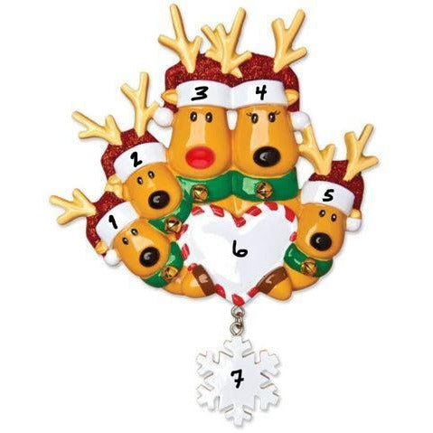 5 Reindeer with a Heart