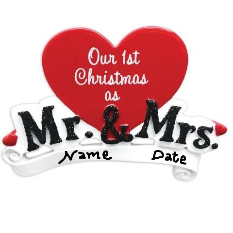 OUR FIRST CHRISTMAS AS MR. & MRS.