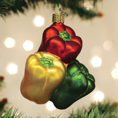 Old World Christmas Bell Peppers Ornament