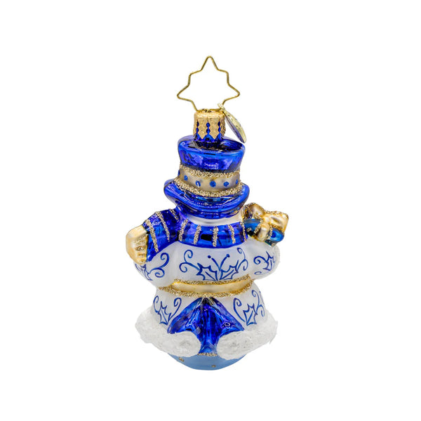Charming Chinoiserie Snowman Gem