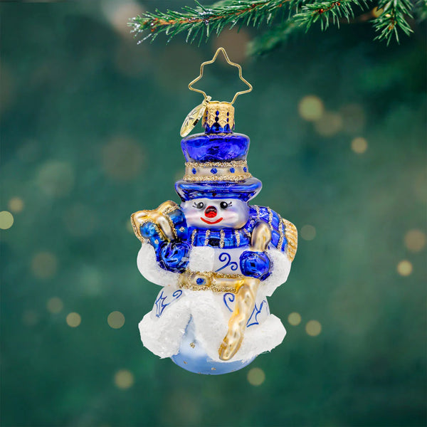 Charming Chinoiserie Snowman Gem