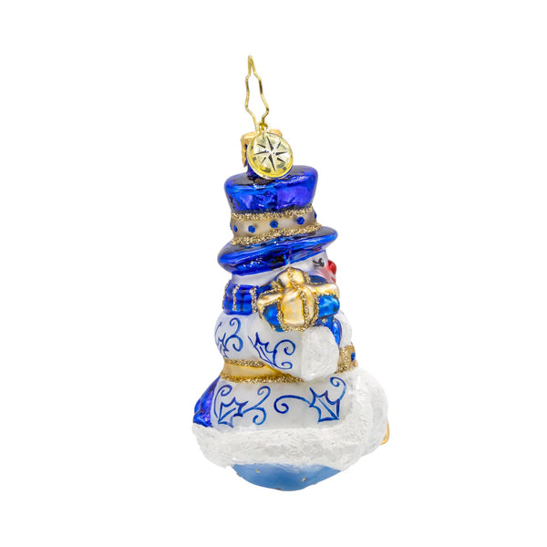 Charming Chinoiserie Snowman Gem