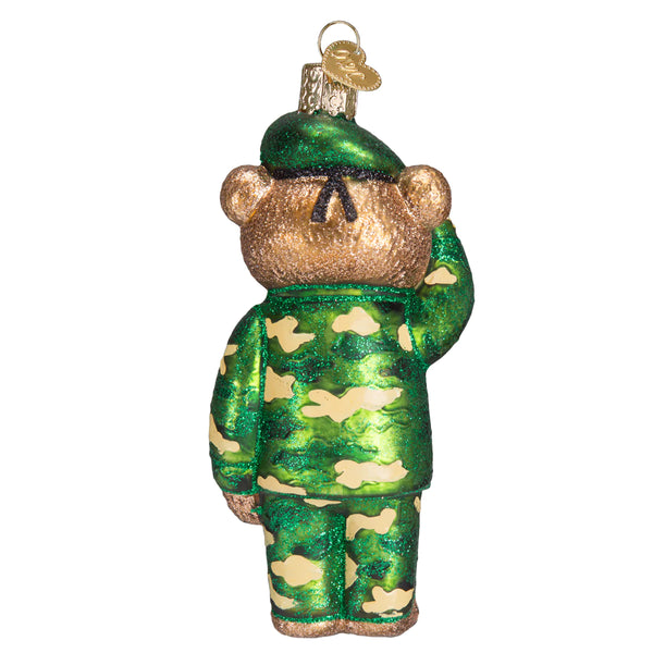Coming Soon!! Army Bear Ornament