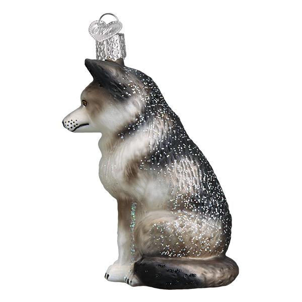 Coming Soon! Sitting Wolf Ornament