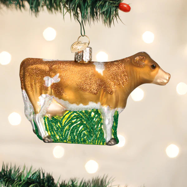 Coming Soon!! Brown Dairy Cow Ornament