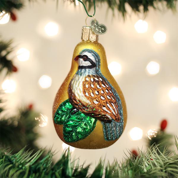 Coming Soon!! Partridge in a Pear Tree Ornament