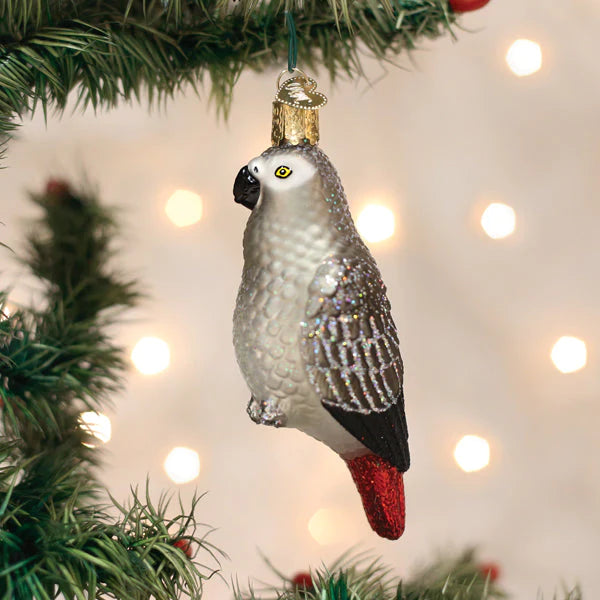 Coming Soon!! African Grey Parrot ornament