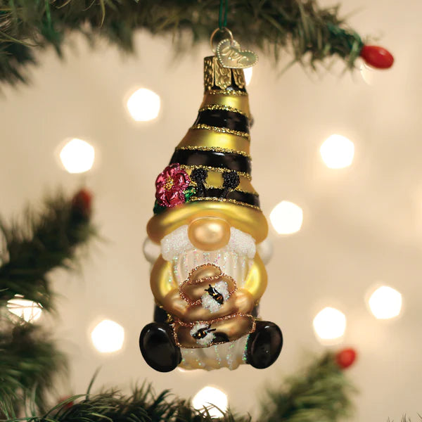 Coming Soon!! Bee Happy Gnome Ornament