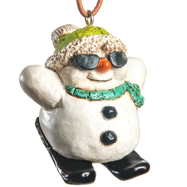 NEW!!! Skiing Snowman