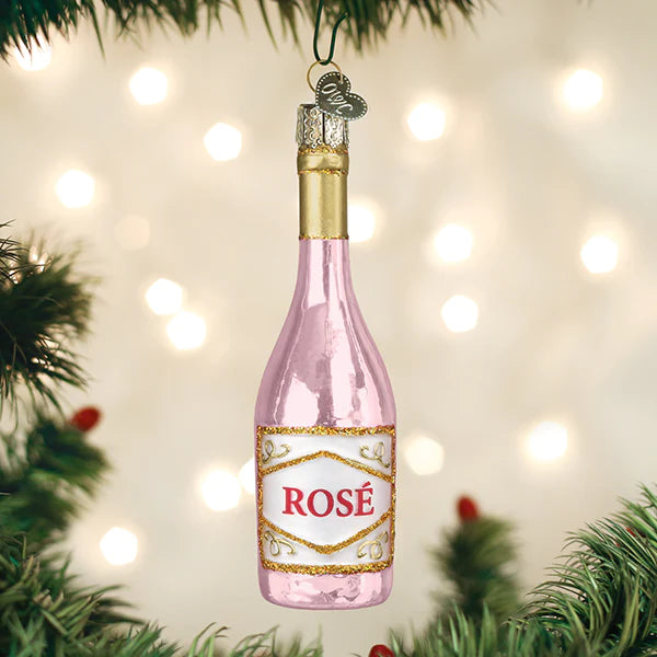 Coming Soon!! Rose Wine Ornament