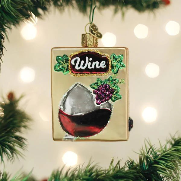 coming Soon!! Boxed Wine Ornament