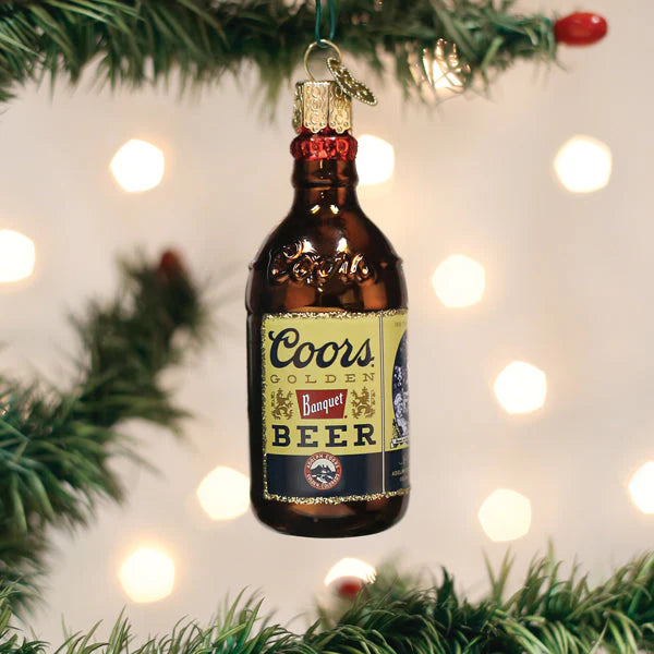 Coming Soon!! Coors Banquet Bottle Ornament