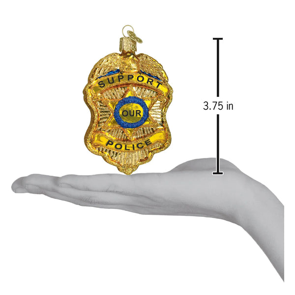 Coming Soon!!! Police Badge Ornament
