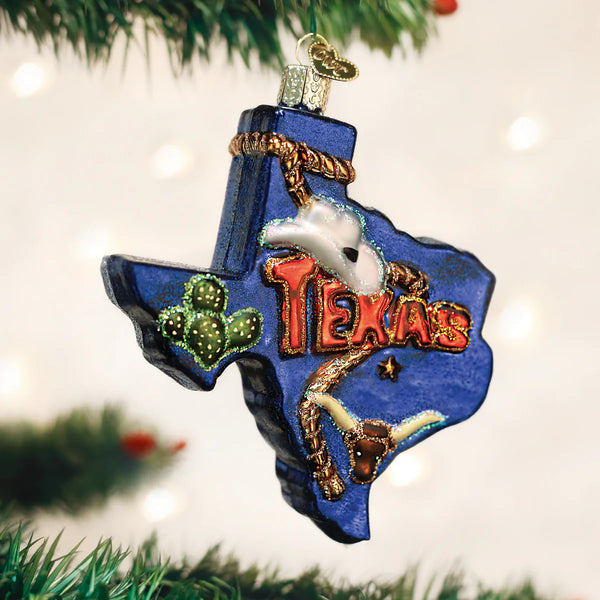 Coming Soon!! State Of Texas Ornament