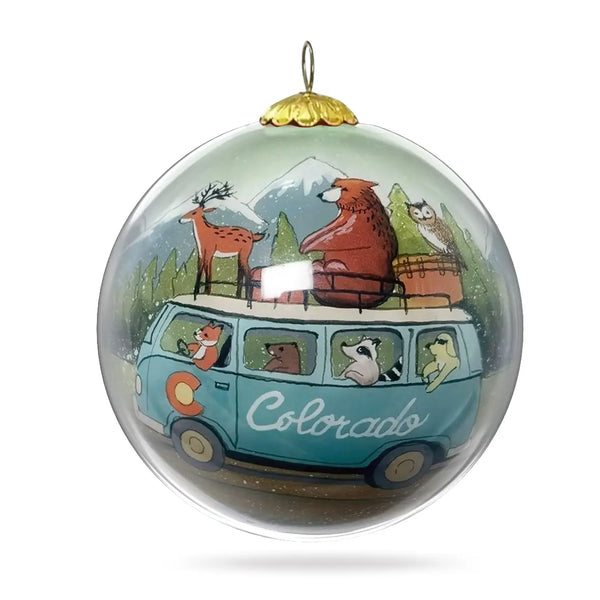 Coming Soon! Colorado Camping Animals Ornament